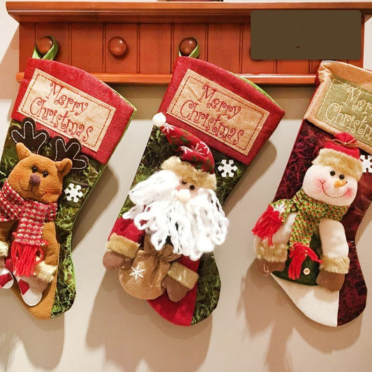 Chaussettes de Noël décoratives