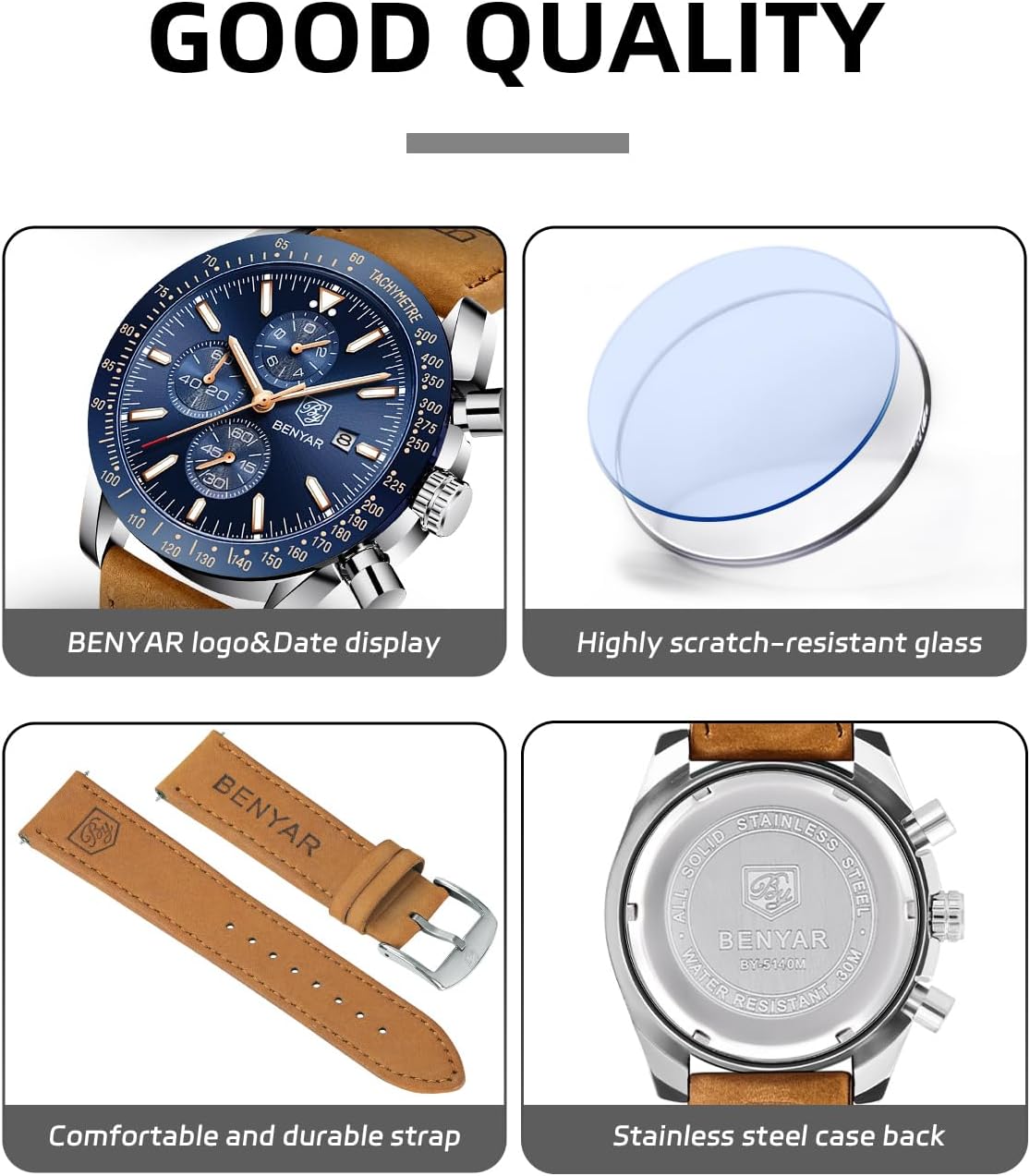 Montre Élégante pour Hommes